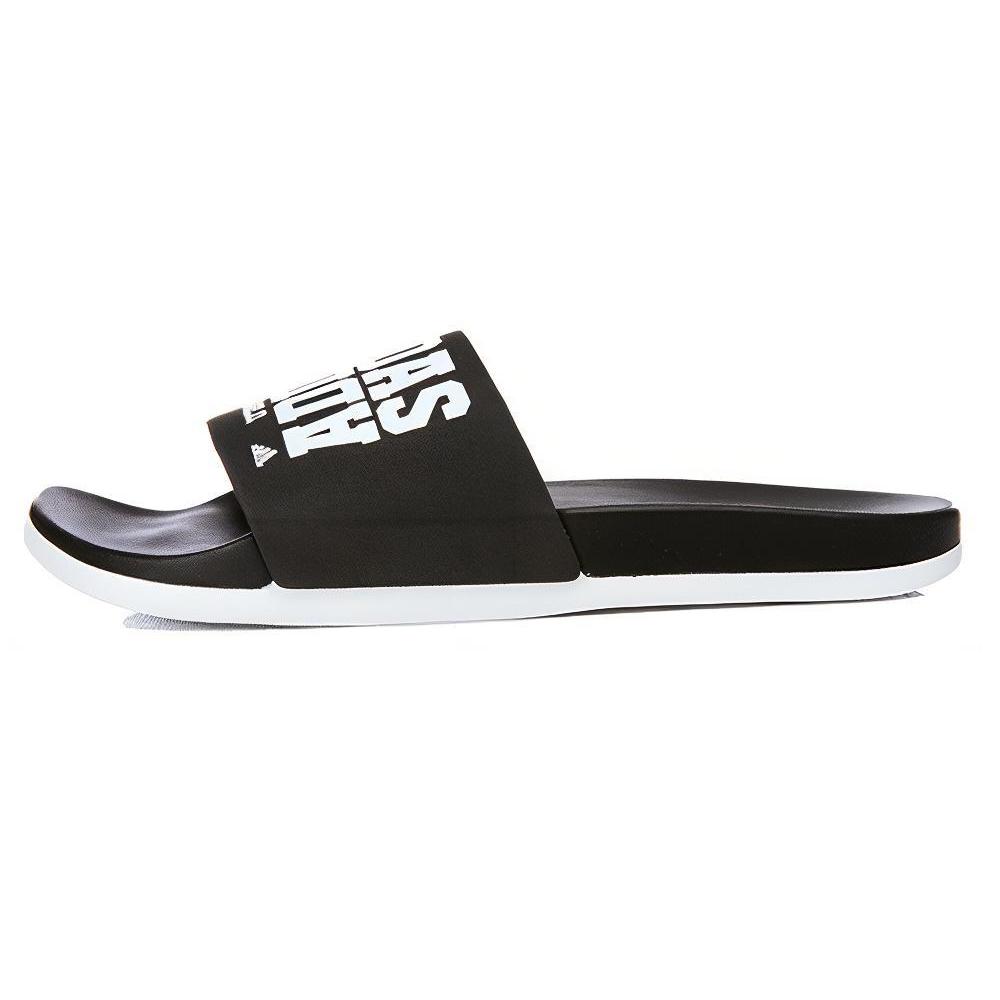 Adidas Adilette Cloudfoam Plus Slippers Womens Black White by2615 38