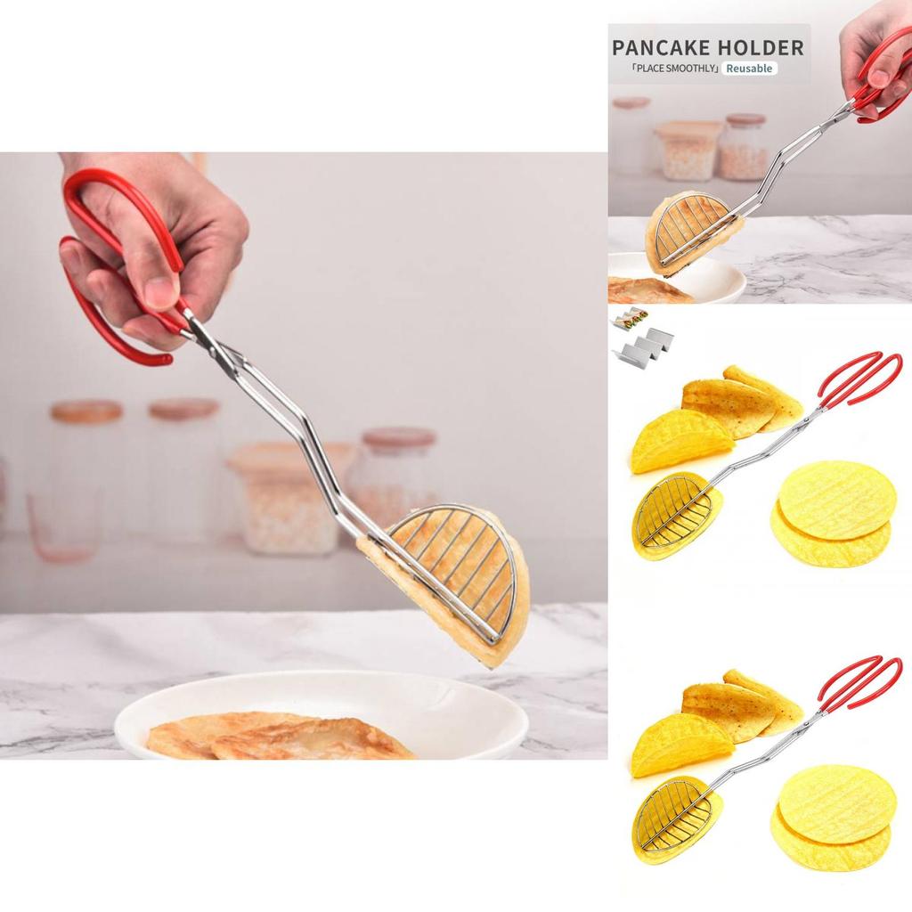 Modern Stainless Steel Taco Clamps For Safe Cooking And Serving Of Delicious Corn Tortilla Chips