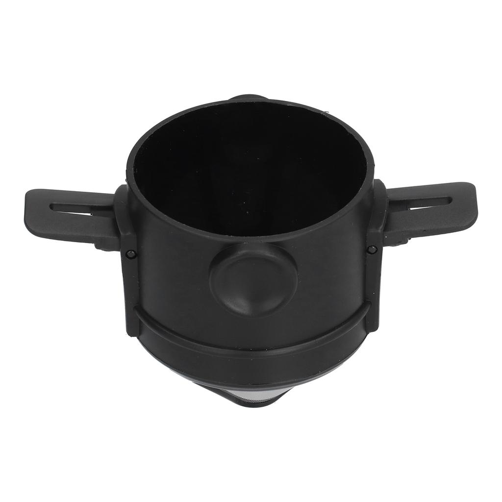 Kegelförmiger Kaffeefilter Edelstahl Faltbar 2-lagiger Kaffeetropfer Werkzeug für Heim- und Bürogebrauch