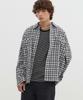 WMC Wrinkle Pocket Check Shirt_Black