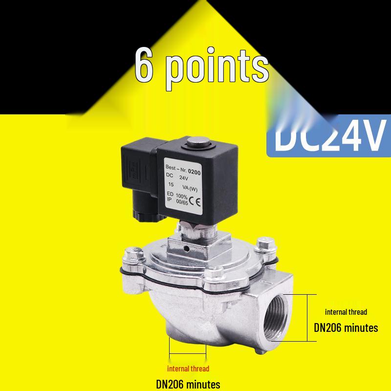 Electromagnetic Pulse Valve DC24V DN25 1" DMF-Z-20 Right Angle Pneumatic Control Valve 220V