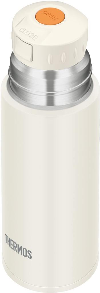 Thermos Stainless Steel Water Cup Matte MTWH Bottle, Type, 350ml, White, FFM-352