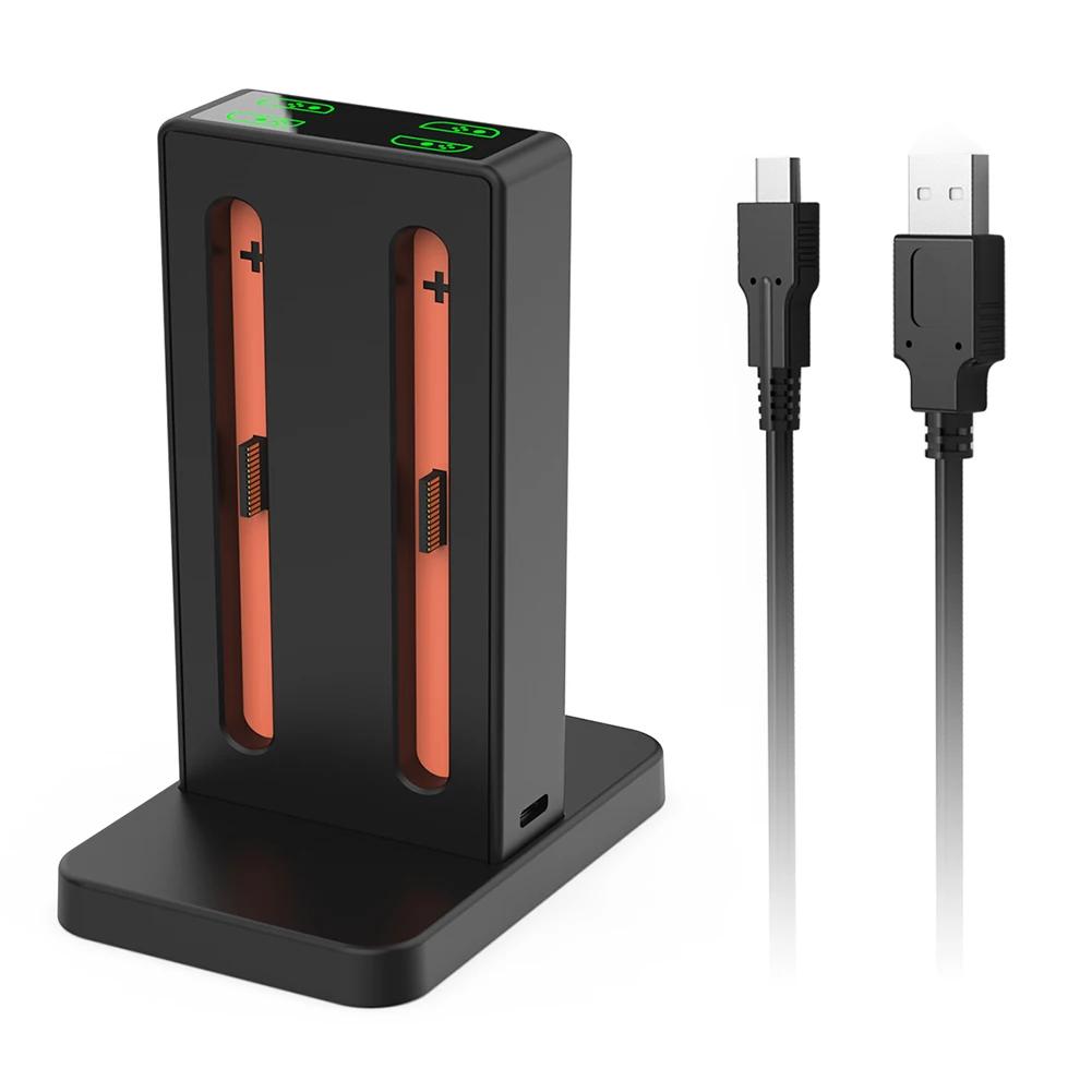

4 in 1 Charging Dock for Nintendo Switch 2 Magnetic Controller Stand Station Left Right Handle Controller Charger For Switch 2