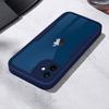 Coque de protection - BOOLING - pour iPhone 12 - Renforcée - Intégrale 360° - Bleu marine