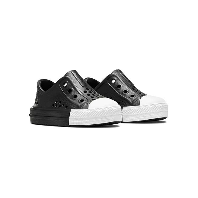 Converse Chuck Taylor All Star Play Lite CX Low TD Black White Baby Sneakers A07396C