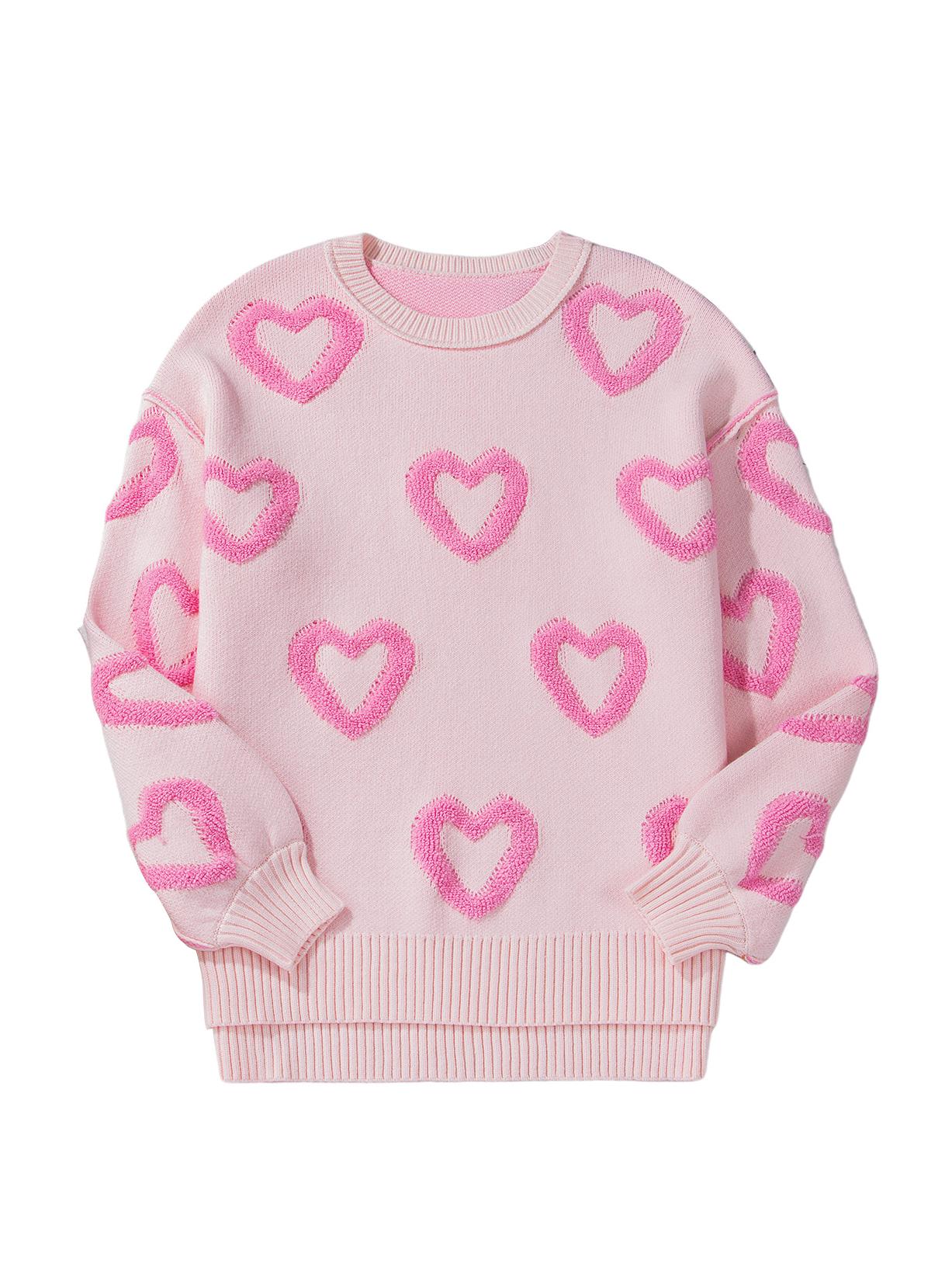 

Осенний женский вязаный свитер с круглым вырезом - Европейская и американская мода, Универсальный принт, Теплый и утолщенный Medium