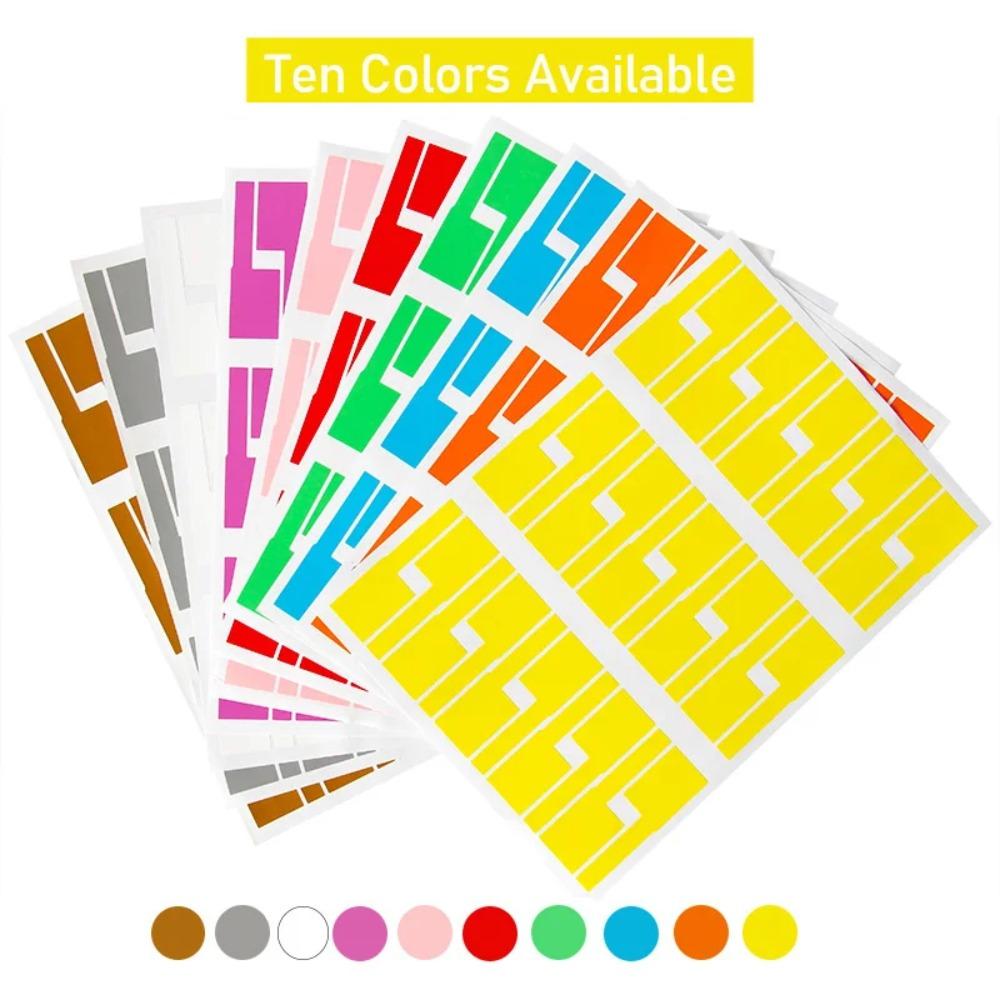 Waterproof Waterproof Network Wire Sticker Cord Tags Cable Label Sticker  Wire Marker