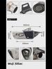 Stainless Steel Modified Exhaust for 300AC/300R/300RR/500 Motorcycles