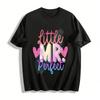 Boys Cute Little MR.Perfect Graphic Tee Sweet Heart Print Casual Top Pure Cotton T-shirt