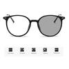 Ladies Trendy Finished Pochromic Myopia Glasses Blue Light Blocking Eyewear Men Unisex Retro Minus Diopter Eyeglasses Diopter