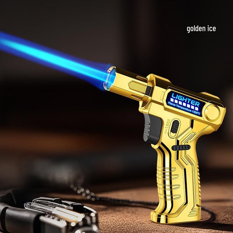 ZISIZ Rechargeable Windproof Torch Lighter with LED