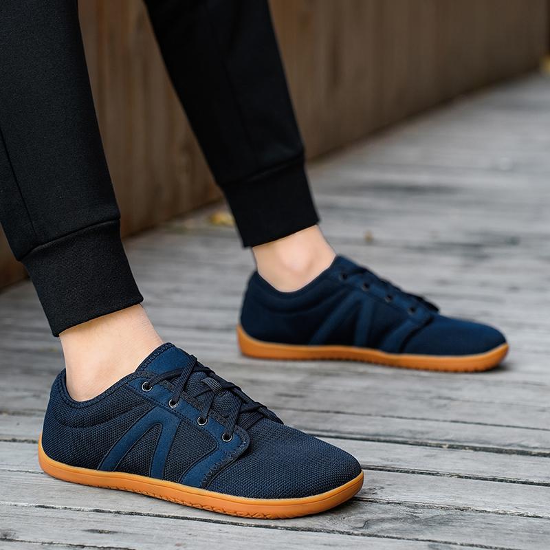 Mărime Mare Pantofi Sport Minimaliști de Antrenament cu Zero Drop Alergare Antiderapanți Sală de Gimnastică Balerini Bărbați Largi Pantofi cu Degete Goale Pantofi Casual din Pânză