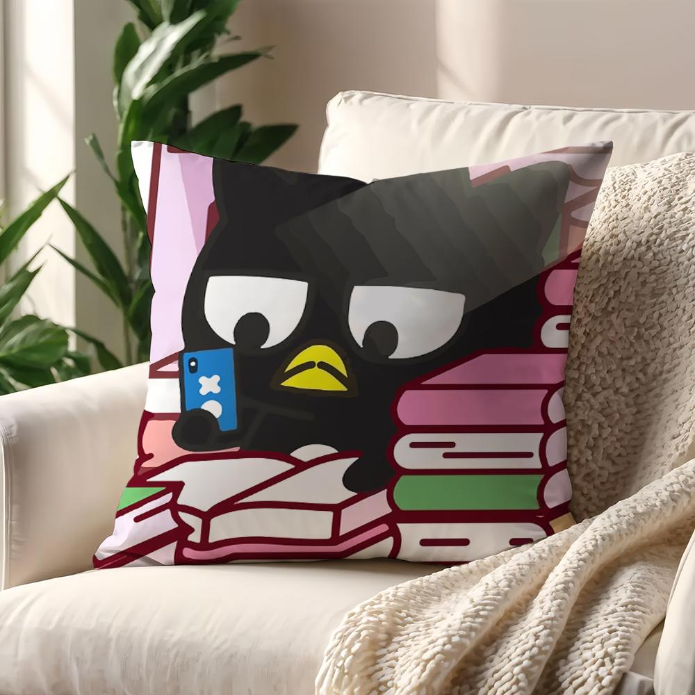 BadtzMaru Cartoon Cushion Cover For Pillow Printing Sofa Decoration Home Car Room Coffee Shop Office Nordic Simplicity