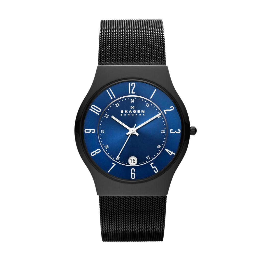 SKAGEN Men's Basic Titanium Watch T233XLTMN, 37mm Case Width [Official Import]