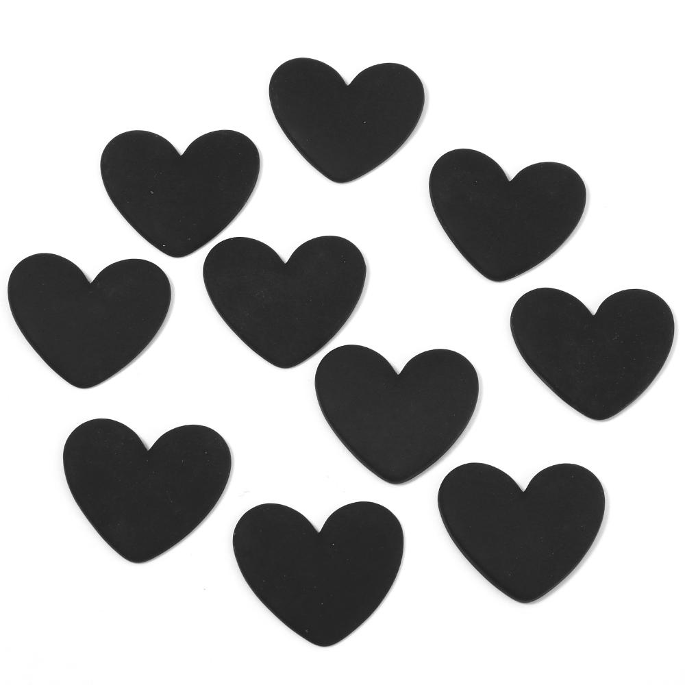 10pcs/lot Colorful Cute Flatback Resin Heart Cabochons DIY Handmade Headwear Hairpin Decoration Jewelry Making Accessories