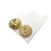 14K Gold Long-Lasting 17mm Full Diamond Zirconia Flower Cap for DIY Jewelry Accessories
