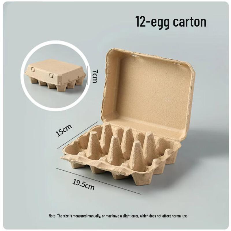 Одноразовые целлюлозные лотки для яиц