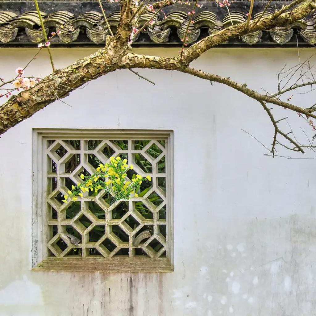 1PCS Artificial Fake Morning Glory Hanging Flowers Lifelike Outdoor Decor Garden Wall Hanging Plants Wedding Decoration