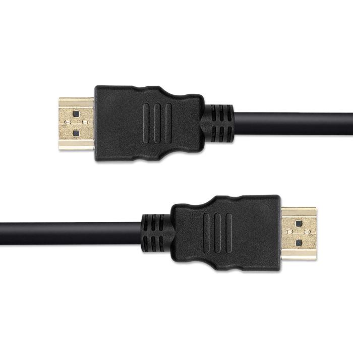 Qoltec HDMI Cable v1.4 | High speed | 4K | 30Hz | 30AWG | 3D | GOLD | 3m