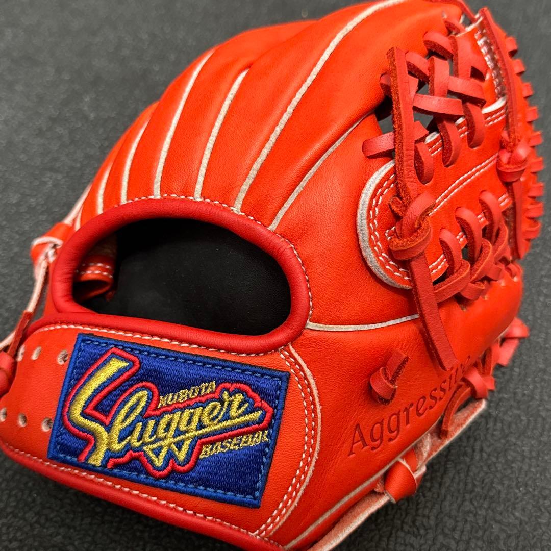 Used Kubota Slugger Boy Softball Baseball Glove Unused Outdoors Softly Modeled 242