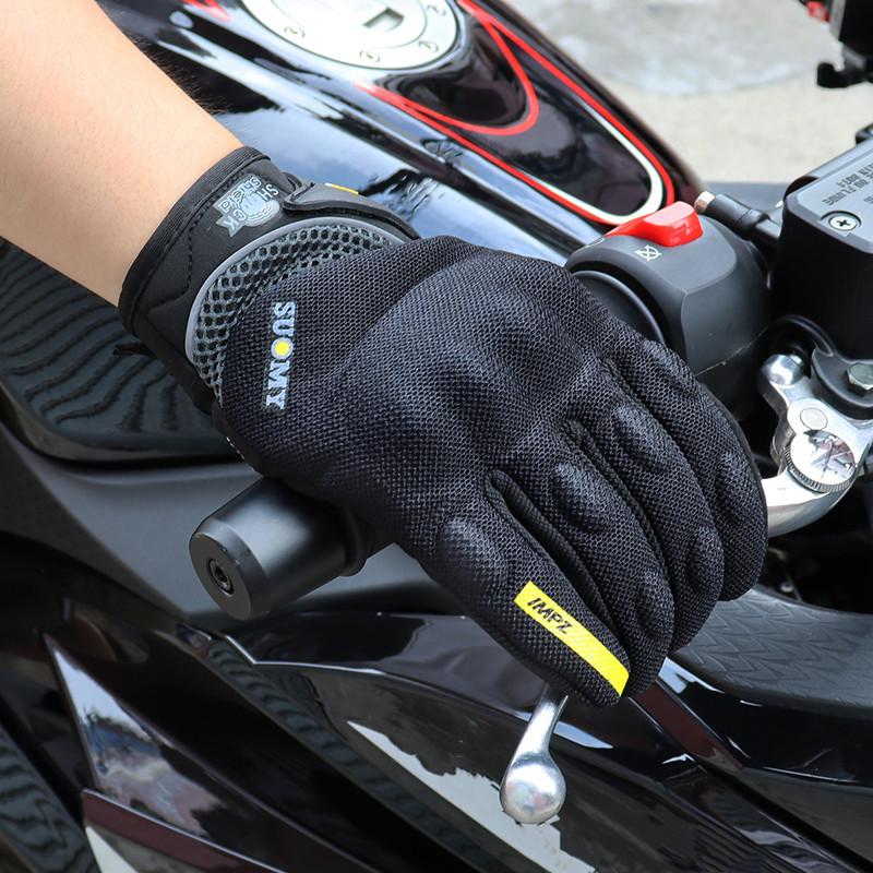 Suomy Motorcycle Gloves Motorbike Gloves Touch Screen Breathable Guantes Moto Gloves Racing Summer Spring Men Women Luva Moto DH