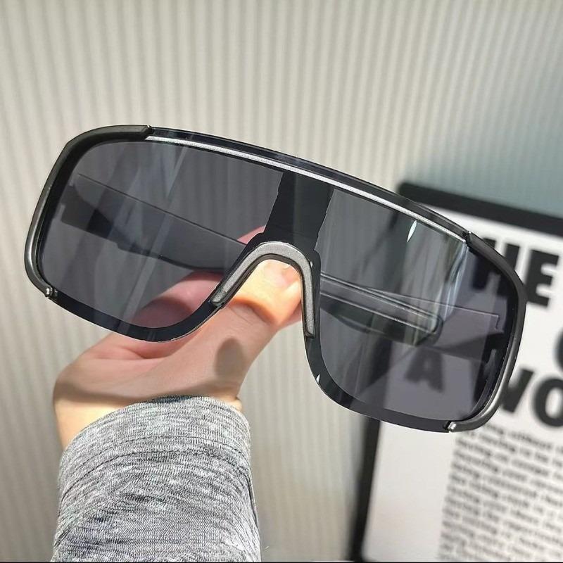 2SZT Okulary rowerowe sportowe outdoorowe dla mężczyzn kobiet outdoorowe UV400 odporne na promieniowanie ultrafioletowe okulary do jazdy odcienie dla mężczyzn duże oprawki