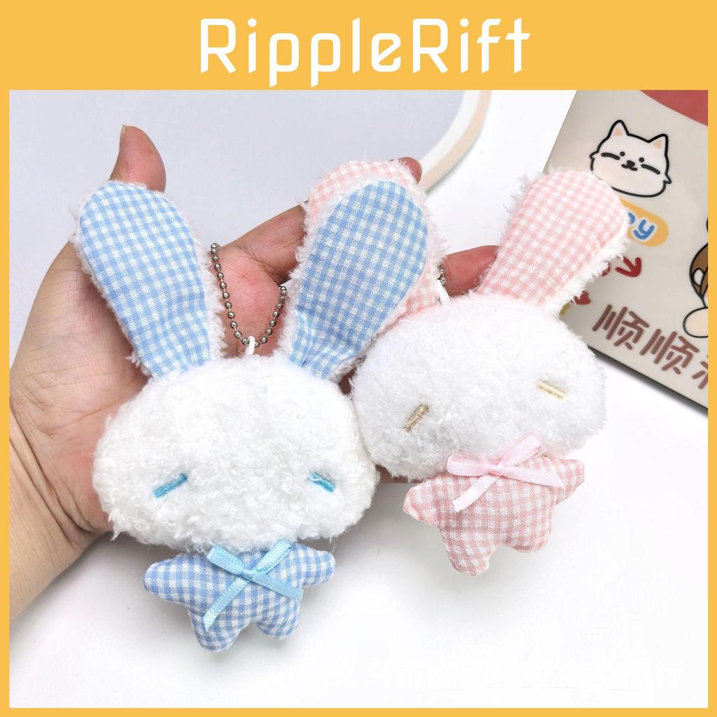 Plush Bunny Keychain With Cartoon Design For Girls And Teens