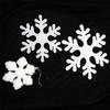 60PCS Christmas Foam Snowflake Decorations Hanging Ornaments Garland for Christmas Tree Window Party Winter Wonderland