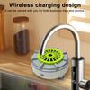 Přenosná pračka na ovoce a zeleninu IPX7 Vodotěsná Kompaktní design Přenosné Automatické Ultrazvukové Bezdrátové Zařízení na čištění zeleniny