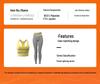 High Waist Tummy Control Shockproof Yoga Set: Tight Butt-Lifting, Nude-Feel Fitness Wear