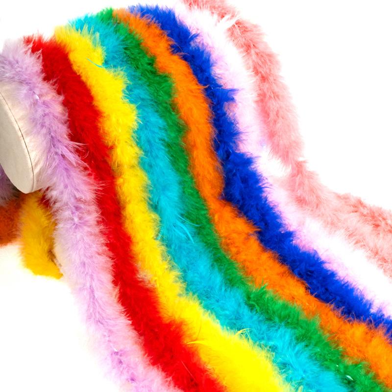 Colored Feather Strips, Turkey Feathers, Flat Tops, Festive Diy Toys, Handicrafts, Bouquet Materials, Decorative Accessories