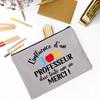 The Influence of Teacher Will Last for A Lifetime Print Makeup Bag Travel Toiletry Bag Pencil Case Stationery Bags Teachers Gift