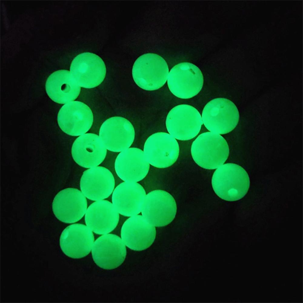 500pcs/lot Luminous Shape Sea Fishing Beads Light Soft Lure Round Floating Float Tackles Accessories Premium Quality 3mm-12mm