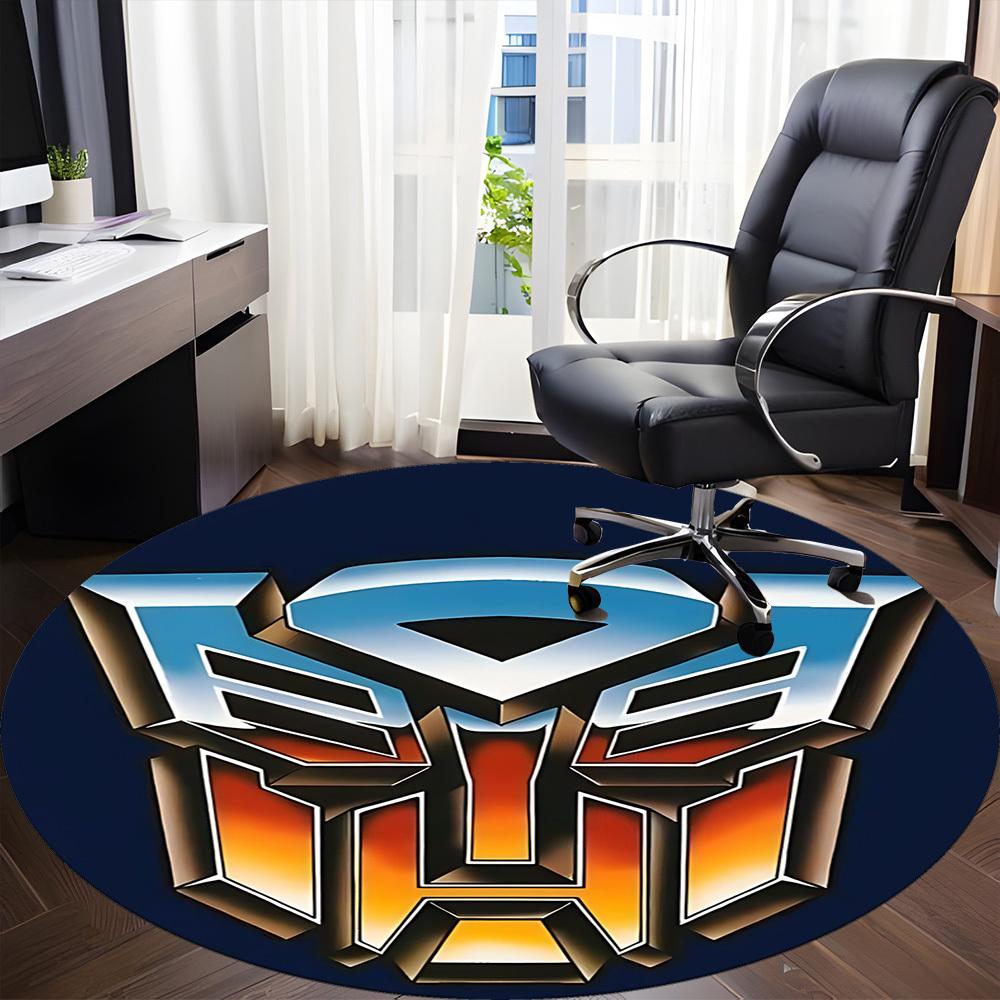 1pc Transformers LogoChair Carpet for Office, Non-slip, Soft and Durable Office Rug, Perfect for Office yy250925283