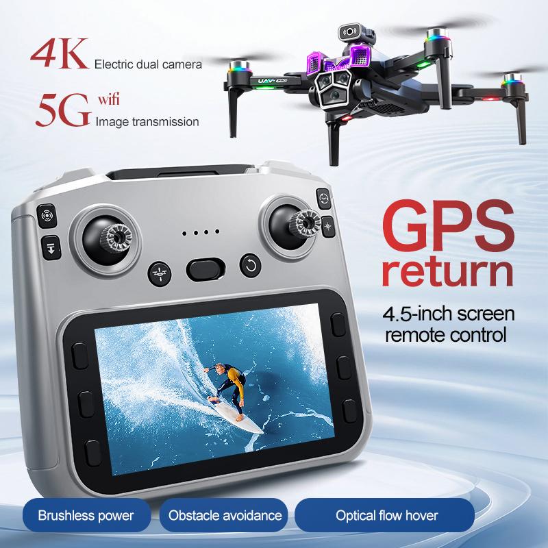 2025 NEW A19 PRO  Drone Laser obstacle avoidance aerial photography 8K 5G Professional HD Camera Brushless Folding Quadcopter