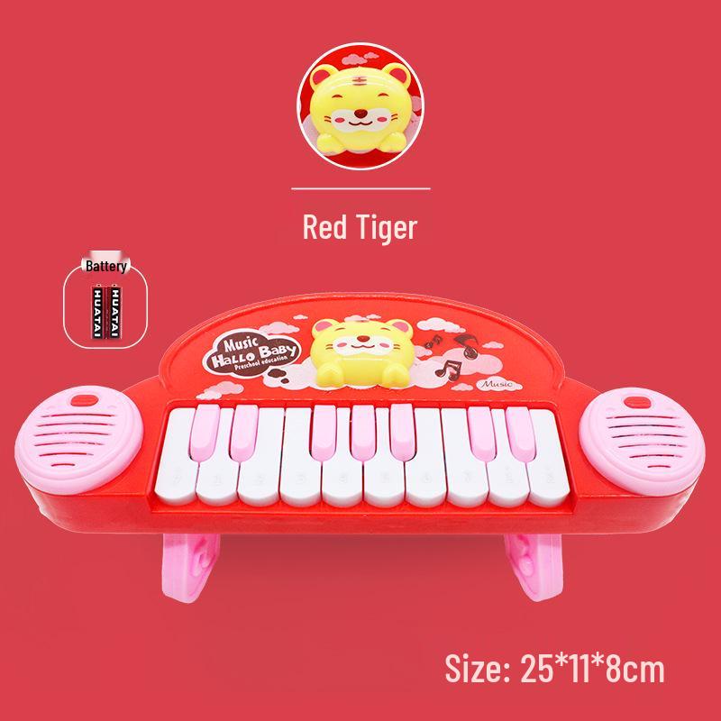 Children's Electronic Organ Piano with Microphone - Educational Toy for Beginners, Ages 2-3