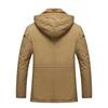 New Winter Men's Cotton Mid-length Velvet Warm and Cold-proof Men's Casual Jacket