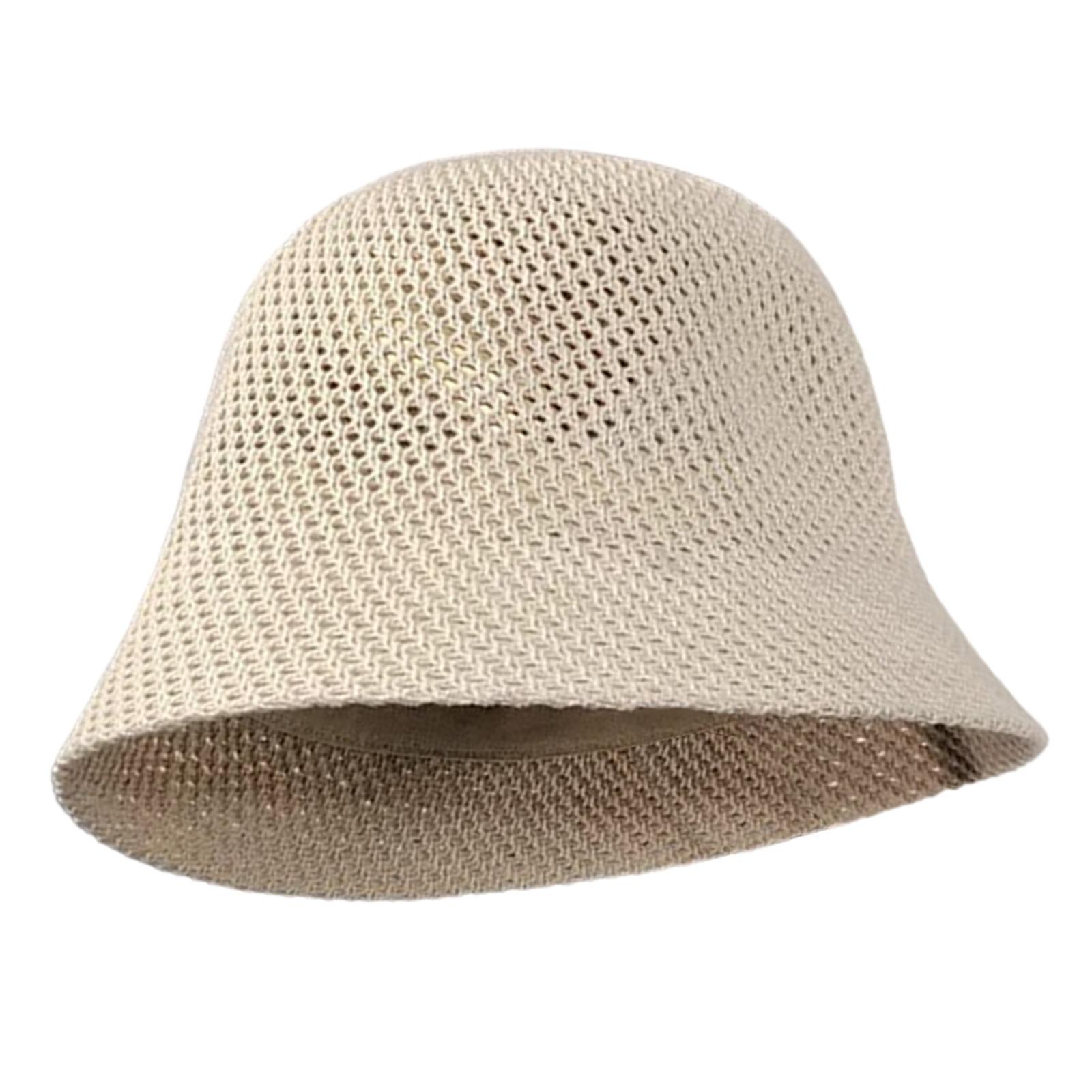 

Handmade Plain Hat Handwoven Cloche Hat Crocheted Hat for Music Festival Stylish Cloche Hat Fisherman Hat бежевий