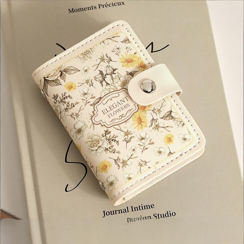 

20 Card Pockets Women Wallets PU Leather Large Capacity Money Bag Lightweight Waterproof Business Card Case Women