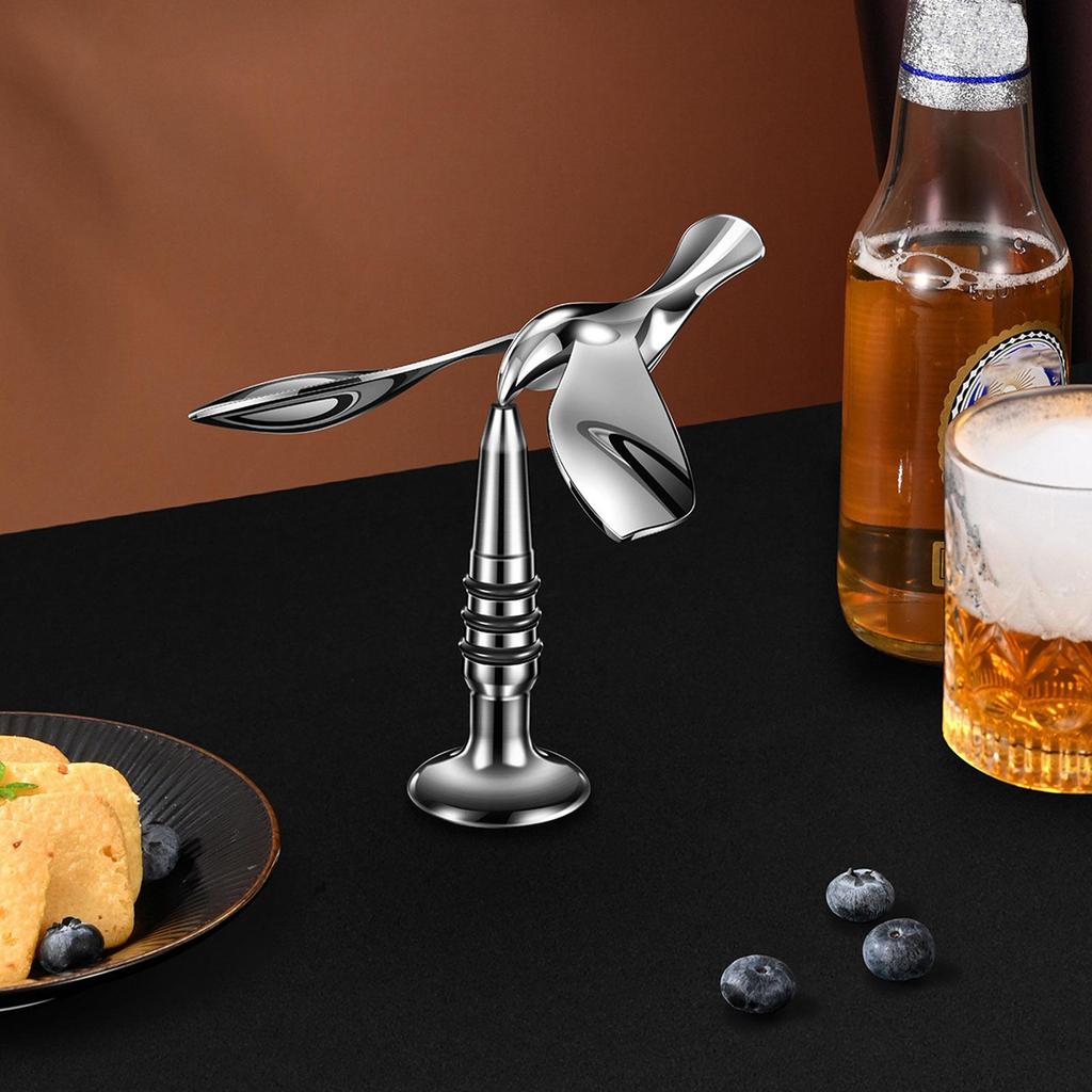 Beer Bottle Openers Manual Bottle Lids Opener Kitchen Tool Balanced Bird Bottle Opener for Soft Drinks, Bar, Kitchen
