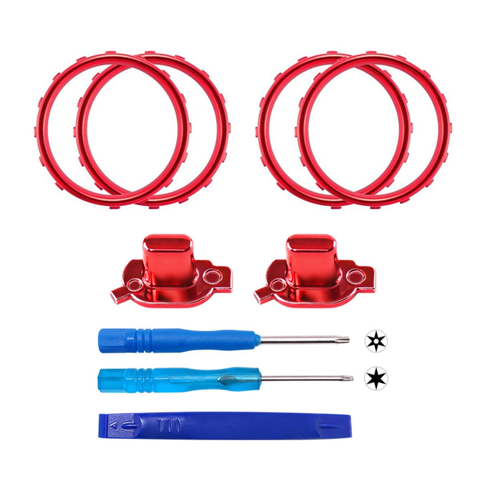 

Сменные акцентные кольца для контроллеров серии 2, аналоговые акцентные кольца для джойстиков, пластиковые декоры красный