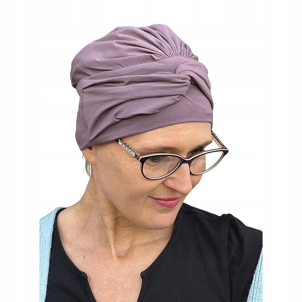 Turban Damski Sara 220 Chusta Bambusowa Wygodna Także Po Chemioterapii