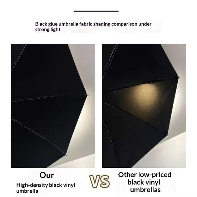 Kompaktowy Mini Parasol Podróżny Parasol Ochrona UV 5-krotny Ultralekki Parasol Przeciwsłoneczny Przenośny Manualny