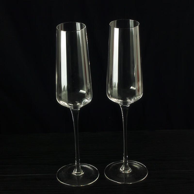 Shangqi Crystal Champagne Flutes Set of 2