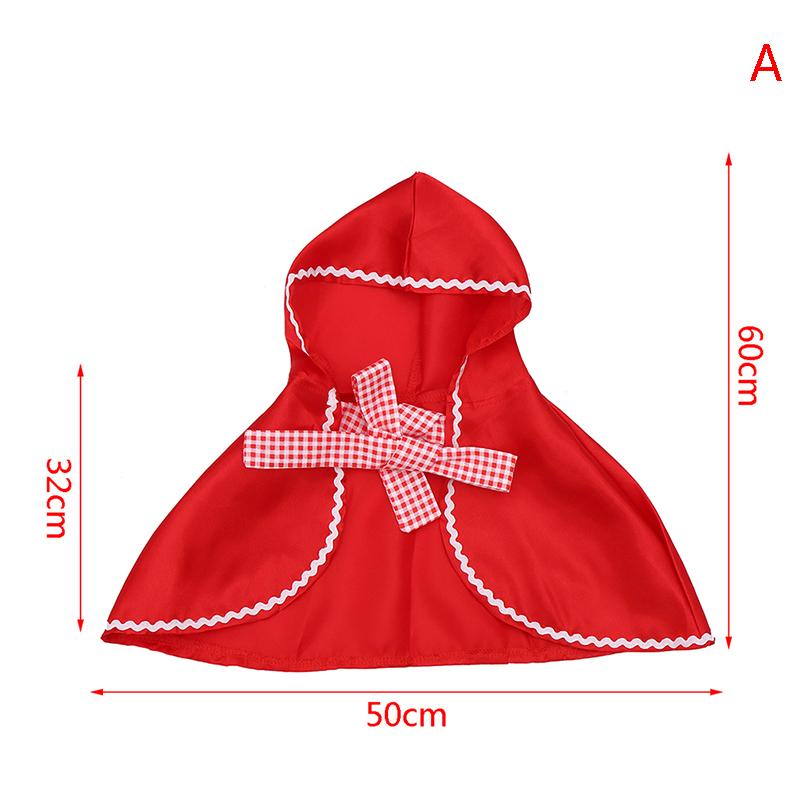 

Костюм Красной Шапочки Накидка Наряд на Хэллоуин Накидка Косплей Плащ Принцессы Для Женщин И Девочек Праздничные Костюмы