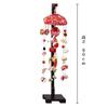 Hanging Hina Doll Medium Size with Display Stand Decoration, (90cm Tall),