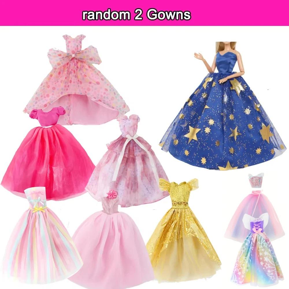 64 ks oblečení a doplňků pro panenky o velikosti 11,5''/30 cm, módní šaty, ležérní oblečení, plavky, boty, náhrdelník, ideální dárek, hračka