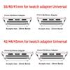 Watchband Connector for Apple Watch Ultra 2 49mm 45mm 44mm 42mm 46mm Adapter for IWatch Ultra Series 10 9 8 7 6 5 Width Straps