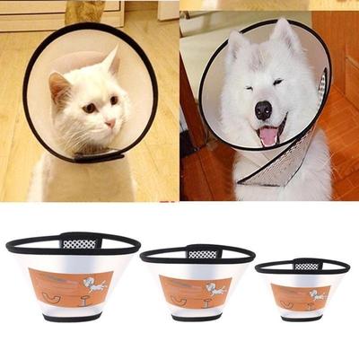 Total Pet elisabethanisches E-Halsband, Wundheilungsschutz, kegelförmiger intelligenter Hundekragen