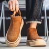 2026 Autumn New Thick Soled Comfortable Casual Sports High-quality Versatile British Style High Top Casual Men's Shoes